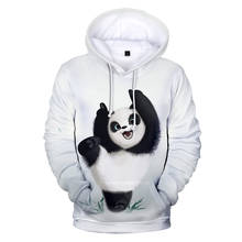 Children's Hoodies New Print 3D Panda Hoodies Casual Sweatshirt Hooded Cute Panda Hoodies Harajuku Teenage Oversized Outwear 2024 - buy cheap