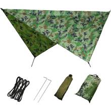 Camping Tarp Waterproof,Hammock Rain Fly,Outdoor Moistureproof Picnic Mat,Multifunction Tent,91 x 83 Inch 2024 - buy cheap