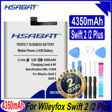 Hsabat swift 2 4350mah bateria para wileyfox swift 2 /2 mais baterias 2024 - compre barato