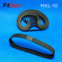 FitSain-MXL rubber belt Width 10mm Timing Belt B70/B80/B90/B100/B110/B120/B126/B130MXL 2024 - buy cheap