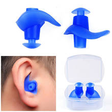 1 par impermeável natação earplug silicone profissional adulto criança mergulho macio anti-ruído plugues de ouvido adulto crianças nadadores 2024 - compre barato