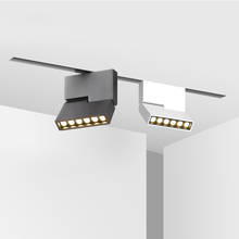 Luces de pista magnéticas de 6W y 12W, foco LED suspendido, iluminación de pista magnética LED para el hogar, tienda de ropa, galería de arte 2024 - compra barato