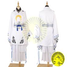 Jogo touken ranbu cosplay traje mikazuki munechika quimono japonês cosplay trajes 2024 - compre barato