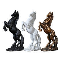 Horse Ffigurine Ornament Statue Home Decor Modern Minimalist Collectible Figurines Modern Style Art Craft Ornament Gift 2024 - buy cheap