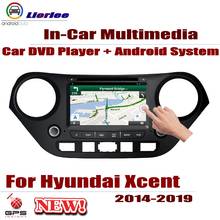For Hyundai Xcent 2014-2019 Car Android GPS Navigation DVD Player Radio Stereo AMP BT USB SD AUX WIFI HD Screen Multimedia 2024 - buy cheap