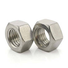 M4/M5/M6/M8/M10-M20 Hex Nut With Left Thread Hexagon Nuts Ecrou Tuercas Metric Thread Suit Screw Caps Bolts Moeren Inox DIN934 2024 - buy cheap