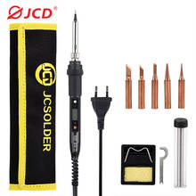 JCD Electric soldering iron 80W LCD Digital Display Adjustable temperature soldering iron tips 220V/110V Welding solder tools 2024 - buy cheap