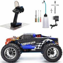 HSP RC Car 1:10 Scale Two Speed Off Road Monster Truck Nitro Gas Power 4wd Remote Control Car High Speed Hobby Racing RC Vehicle 2024 - buy cheap