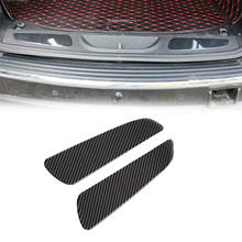 Areyourshop For Grand Cherokee 2011-2019 Real Carbon Fiber Rear Bumper Inner Panel Trim Car Auto Accessories Parts 2024 - buy cheap