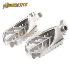 Motorcycle Foot Pegs Footpeg Stainless Steel Foot Peg Front Footrests For Harley Honda Kawasaki Yamaha Suzuki Pit Dirt Bike 2024 - buy cheap