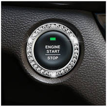 Запуска двигателя автомобиля зажигания кольцо крышки кнопки салонные Аксессуар Чехол для Защитные чехлы для сидений, сшитые специально для Opel Astra VAUXHALL Astra MOKKA Zafira Insignia 2024 - купить недорого