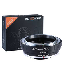 K & F Concept-adaptador para lente de montaje Canon FD a Micro 4/3, cuerpo de cámara para OlympusPanasonnic G1/G2/GF1 M43 E-P1/E-P2/E-PL1 2024 - compra barato