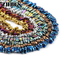 ZHBES 4-8mm Multicolor Natural Stone irregular gravel Hematite Spacer Loose Beads For Jewelry Making DIY bracelet Findings 2024 - buy cheap