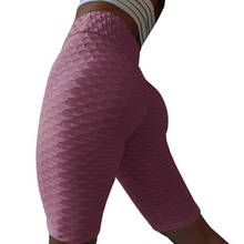 NORMOV-pantalones cortos ajustados para mujer, Shorts de poliéster con realce de cintura alta, transpirables, informales, para entrenamiento 2024 - compra barato