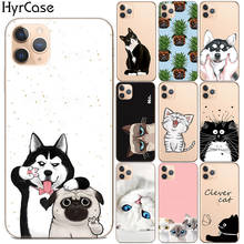 Cartoon Cute Cat Dog Soft Silicone Case For iPhone 5 5S SE 6 6S Plus 7 8 Plus X XS XR XS Max Phone Cover For iPhone 11 Pro Max 2024 - buy cheap