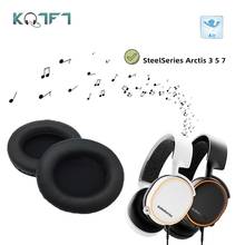 Kqtft 1 par de substituição almofadas de ouvido para steelseries arctis 3 5 7 fone ouvido earpads earmuff capa coxim copos 2024 - compre barato