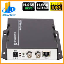 HEVC H.265 H.264 SD /HD /3G SDI to IP Live Streaming Video Audio Encoder SRT, HTTP, RTSP, RTMP, UDP, ONVIF, RTMPS 2024 - buy cheap