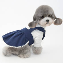 Pet Dresses Summer Dog Dress Cat Puppy Apparel Small Dog Clothes Yorkshire Pomeranian Shih Tzu Poodle Bichon Frise Clothing 2024 - buy cheap