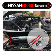 Soporte de elevación de Gas para capó delantero, puntales de capó delantero para Nissan NP300 Navara D23, Renault Alaskan, mercedes-benz x-class 2014-2019 2024 - compra barato