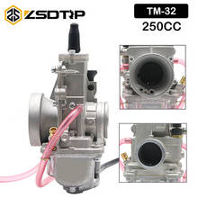 Карбюратор ZSDTRP TM32-1 32 мм TM Mikuni TM32 мотоциклетный для Yamaha DT200S TMX30 плоский карбюратор 2024 - купить недорого