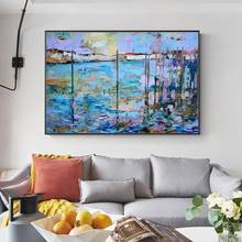 Артикс, Настенная картина большого размера, ручная роспись, Современный абстрактный пейзаж, картина маслом на холсте для гостиной, украшение для дома 2024 - купить недорого