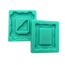 Photo Frame Shapes 3D Silicone Mold Fondant Cake Chocolate Candy Jello Decorating Tools 2024 - buy cheap