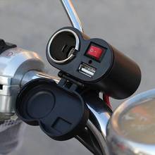12 В автомобильный мотоцикл велосипед Водонепроницаемый прикуриватель USB зарядное устройство разъем 1 шт. для Suzuki GSXR1300 GSX650F GSX1250 TL1000R 2024 - купить недорого