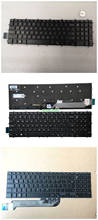 Teclado eua para dell, inspiron 15 7568 7566 7567 5567 5565 15 7000 15-5568 5765 5767 sem luz de fundo 2024 - compre barato