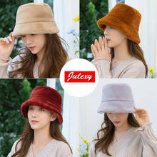 Kепка Hat Female Korean Fashion Fisherman Hat Winter And Summer Plush Basin Hat Bucket Hat Warm Plush Hat Japanese Soft Girl Hat 2024 - buy cheap