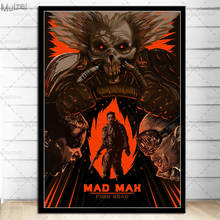 Póster de Mad Max, serie de películas clásicas, pintura en lienzo, carteles e impresiones, arte de pared, imagen para sala de estar, decoración del hogar 2024 - compra barato