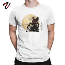 Camiseta tai chi chuan yin símbolo, camiseta masculina novidade estilo chinês gola redonda 100% algodão camiseta manga curta camiseta verão tops 2024 - compre barato