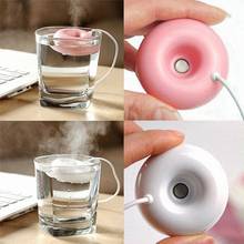 donut humidifier usb office desktop mini humidifier portable creative air purifier 2024 - buy cheap