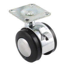 50mm Diameter Caster Wheel Furniture Wheel Swivel Plate Caster Wheel Trolley Cart Wheel 2024 - buy cheap