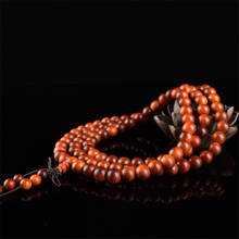 Contas de madeira Pulseira de Homens Mala Budista Tibetano Buda Encantos Multilayer De Madeira Rosário Pulseira de Yoga Para As Mulheres de Jóias 2024 - compre barato