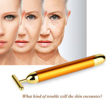 6000Hz Anti Aging Face Wrinkle Treatment Vibration Beauty Instrument Slimming Stick Vibrating Facial Massager Skin Beauty Bar 2024 - buy cheap