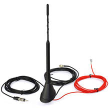 Antena DAB Digital para montaje en techo, amplificador para Radio DAB AM/FM de coche, conector SMB aéreo, 58x45x270mm 2024 - compra barato