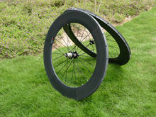 Juego de ruedas tubulares para bicicleta de carretera, llanta de carbono Toray 700C, profundidad 88mm, freno de basalto, ancho lateral 23mm, FLX-WS-TW8 2024 - compra barato
