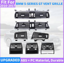 Car Front Left Right Center Rear A/C Air Conditioner Chrome Outlet Vent Dash Panel Grille For BMW 5 Series GT 528 535 F07 10-17 2024 - buy cheap