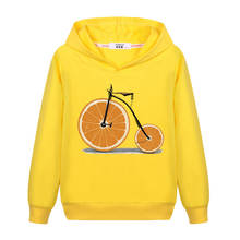 Aimi Lakana fruit design hoodie for child long sleeve cotton sweatshirt boys girls coat bike pattern pullover kids autumn jacket 2024 - buy cheap