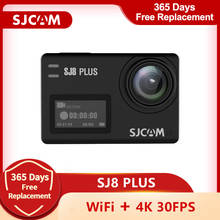 Экшн-камера SJCAM SJ8 Plus 4K 30FPS WiFi Удаленная камера на шлем Ultra HD Экстремальные виды спорта DV Водонепроницаемая поддержка 128 Гб карта памяти 2024 - купить недорого