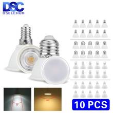 10pcs Lampada LED Bulb MR16 GU5.3 GU10 E27 E14 6W 220V-240V Bombillas LED Lamp Spotlight Lampara LED Spot Light 24/120 degree 2024 - купить недорого