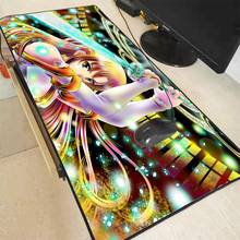 XGZ  Sword Art Online Anime Gaming Locking Edge Mouse Pad Large Computer Mousepad XXL Rubber Desk Mat for Laptop for LOL Dota 2 2024 - buy cheap