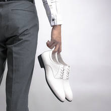 Sapatos oxford de couro genuíno masculinos, sapatos formais de marca de qualidade superior para negócios, vestido de casamento, calçados italianos, tamanho grande 49 e 50 2024 - compre barato