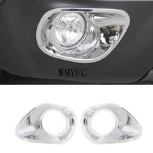 ABS Chrome Front Fog Lamp Light Cover Trim 2pcs for JEEP Patriot 2011 2012 2013 2014 2015 Car Styling 2024 - buy cheap