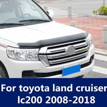 car styling PC Material The front cover Sand stone block Exterior car Accessories For toyota land cruiser lc200 2008-2018 2024 - buy cheap