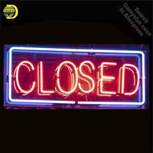 Neon Sign Shop Closed Neon Light WINDOW Custom free Design club Lamp resterant light Hotel custom coffee Impact Attract light 2024 - buy cheap