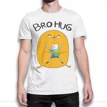 Adventure Time T-Shirt Bro Hug Men's Women's All Sizes Unisex Men Women Tops Tee Shirt 11 Colors Tshirt 2024 - buy cheap