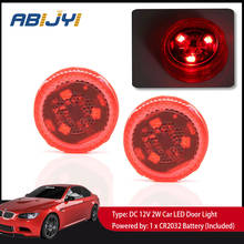 2pcs No Errors LED Car Openning Door Warning Flash Lamp Safety Indication Wireless Anti-Collision Signal Light Parking Lamps 2024 - buy cheap