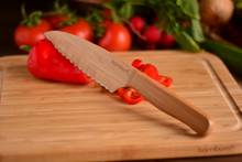 Titan Chief Knife with Teeth | Environmentally Friendly Bamboo | Home--Knife Set | Made in Turkey 2024 - buy cheap