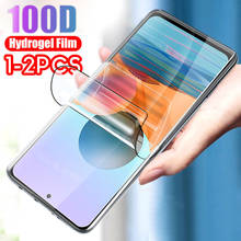 For Xiaomi redmi note 10 pro note10 note10pro Screen Protector redme note 10 100D Hydrogel protection glass 1-2pcs Film 2021 2024 - buy cheap